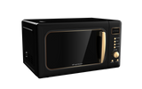 Frigidaire, 0.7 Cu. Ft. Retro Countertop Microwave Oven, Black Gold