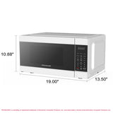 Frigidaire 0.9 Cu. Ft. Countertop Microwave Oven, White