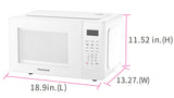 Frigidaire, 0.9 Cu. Ft. Countertop Microwave Oven, White