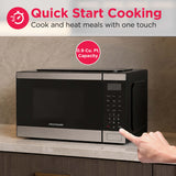 Frigidaire 0.9 Cu. Ft. Countertop Microwave Oven, Stainless Steel