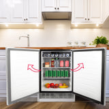 Frigidaire Gallery, 5.0 Cu. Ft.. Capacity Built-In Refrigerator -Stainless Steel- Frost Free