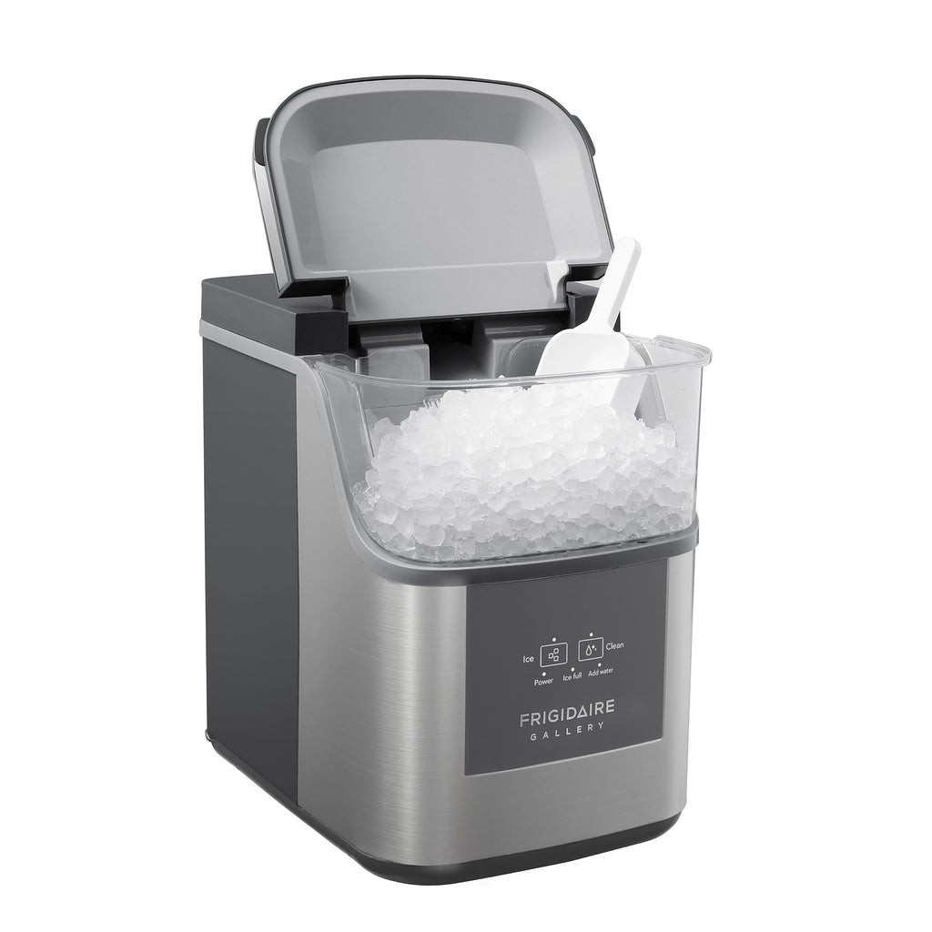 Frigidaire, 33 lbs. Ice Maker, Touch button, Nugget Shaped Ice, Stainless Steel