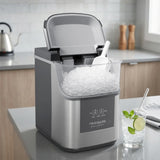 Frigidaire, 33 lbs. Ice Maker, Touch button, Nugget Shaped Ice, Stainless Steel