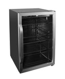 Frigidaire Gallery, 128 Cans, 4.4 Cu. Ft. Beverage Center, Stainless Steel