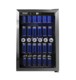 Frigidaire Gallery, 128 Cans, 4.4 Cu. Ft. Beverage Center, Stainless Steel