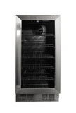 Frigidaire Gallery, 115 Can/30 Bottle, 3.0 Cu. Ft.  Built-In Wine/Beverage Center, Frost Free, Stainless Steel