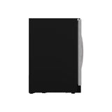 Frigidaire Gallery, 41 Cans/18 Bottle Dual Zone Built In Beverage Wine Fridge Stainless Steel- Wood Shelves