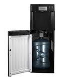Frigidaire, Hot/Cold Water Cooler, Bottom Load,  Built-In Bullet Ice Maker, Stainless Steel