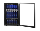 Frigidaire Gallery, 36 Bottle, Wine Fridge, Glass Door, Wooden Shelves, Stainless Steel