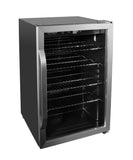 Frigidaire Gallery, 36 Bottle, Wine Fridge, Glass Door, Wooden Shelves, Stainless Steel