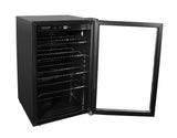 Frigidaire Gallery, 36 Bottle, Wine Fridge, Glass Door, Wooden Shelves, Stainless Steel