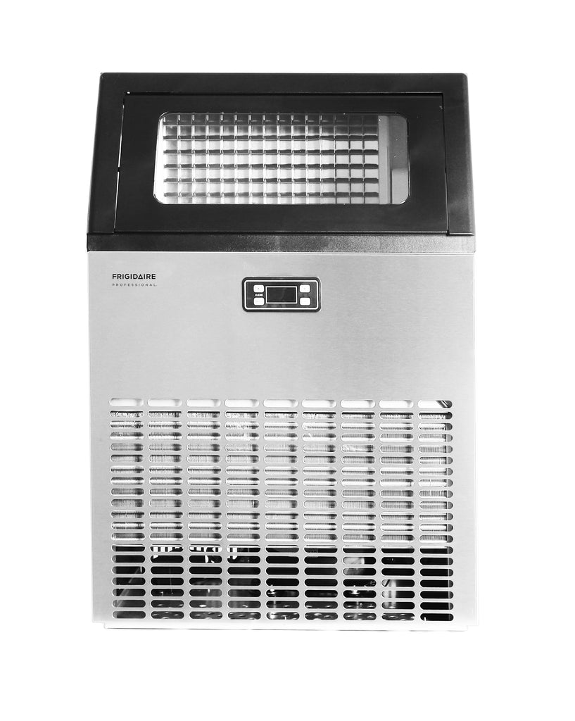 Frigidaire Professional, 198 Lbs. Commercial Ice Maker, Clear Cube Shaped Ice, Stainless Steel