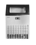Frigidaire Professional, 198 Lbs. Commercial Ice Maker, Clear Cube Shaped Ice, Stainless Steel