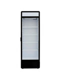 Hamilton Beach, 13.3 Cu.Ft. Commercial Glass Display Refrigerator, Black