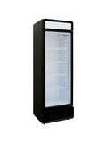Hamilton Beach, 13.3 Cu.Ft. Commercial Glass Display Refrigerator, Black