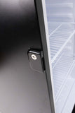 Hamilton Beach, 13.3 Cu.Ft. Commercial Glass Display Refrigerator, Black