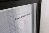 Hamilton Beach, 13.3 Cu.Ft. Commercial Glass Display Refrigerator, Black