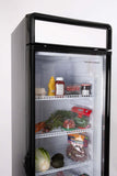 Hamilton Beach, 13.3 Cu.Ft. Commercial Glass Display Refrigerator, Black