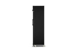 Hamilton Beach, 20 Cu. Ft. Commercial Beverage Glass Door Refrigerator, Black