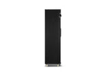 Hamilton Beach, 20 Cu. Ft. Commercial Beverage Glass Door Refrigerator, Black