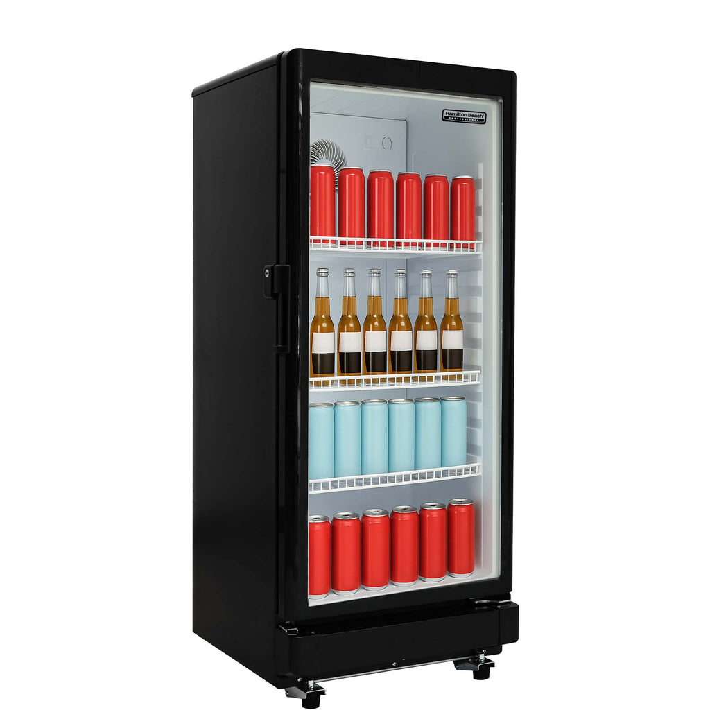 Hamilton Beach, 6.0 Cu. Ft. Commercial Beverage Glass Door Refrigerator