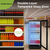 Hamilton Beach, 6.0 Cu. Ft. Commercial Beverage Glass Door Refrigerator