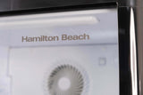 Hamilton Beach, 8.5 Cu.Ft. Commercial Glass Display Refrigerator, Black