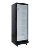 Hamilton Beach, 8.5 Cu.Ft. Commercial Glass Display Refrigerator, Black