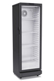 Hamilton Beach, 8.5 Cu.Ft. Commercial Glass Display Refrigerator, Black