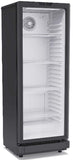 Hamilton Beach, 8.5 Cu.Ft. Commercial Glass Display Refrigerator, Black