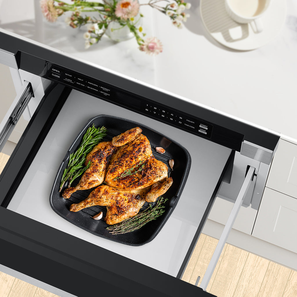 Hamilton Beach, 1.2 Cu. Ft. Built-In Microwave Oven, Stainless Steel