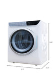 Hamilton Beach, Touchscreen 13 LBS. Capacity Compact Dryer, White