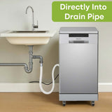 Hamilton Beach, 18" Portable Dishwasher, Stainless Steel