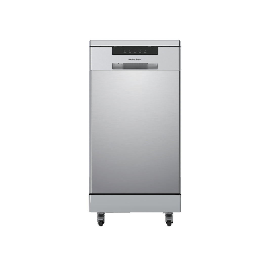 Hamilton Beach, 18" Portable Dishwasher, Stainless Steel