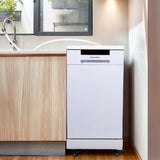 Hamilton Beach, 18" Portable Dishwasher, White