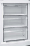 Hamilton Beach, 11.7 Cu. Ft. Bottom Mount Refrigerator, Frost Free, Platinum