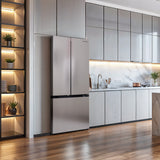 Hamilton Beach, 16.6 Cu. Ft. French Door Refrigerator, Platinum