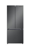 Hamilton Beach, 16.6 Cu. Ft. French Door Refrigerator, Black Stainless