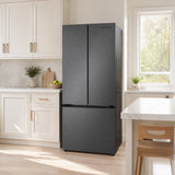 Hamilton Beach, 16.6 Cu. Ft. French Door Refrigerator, Black Stainless