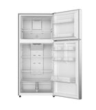 Hamilton Beach, 18 Cu. Ft. Top Mount Refrigerator, Frost Free, Platinum