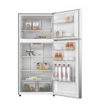 Hamilton Beach, 18 Cu. Ft. Top Mount Refrigerator, Frost Free, Platinum