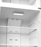 Hamilton Beach, 18 Cu. Ft. Top Mount Refrigerator, Frost Free, Platinum