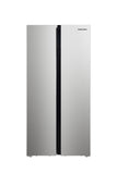 Hamilton Beach, 20.6 Cu. Ft. Side By Side Refrigerator, Platinum
