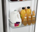 Hamilton Beach, 20.6 Cu. Ft. Side By Side Refrigerator, Black Stainless