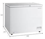 Hamilton Beach, 10.0 Cu. Ft. Chest Freezer, White