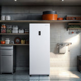 Hamilton Beach, 14 Cu. Ft. Upright Convertible Refrigerator/Freezer, White