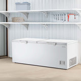 Hamilton Beach, 35 Cu. Ft. Chest Freezer-2 Door, White