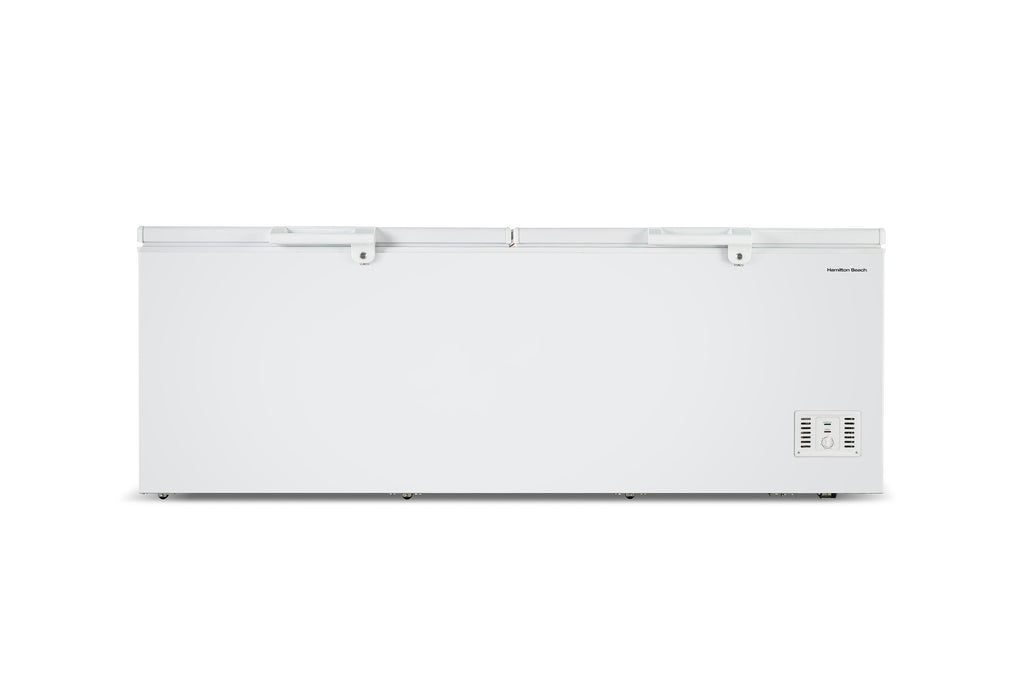 Hamilton Beach, 35 Cu. Ft. Chest Freezer-2 Door, White