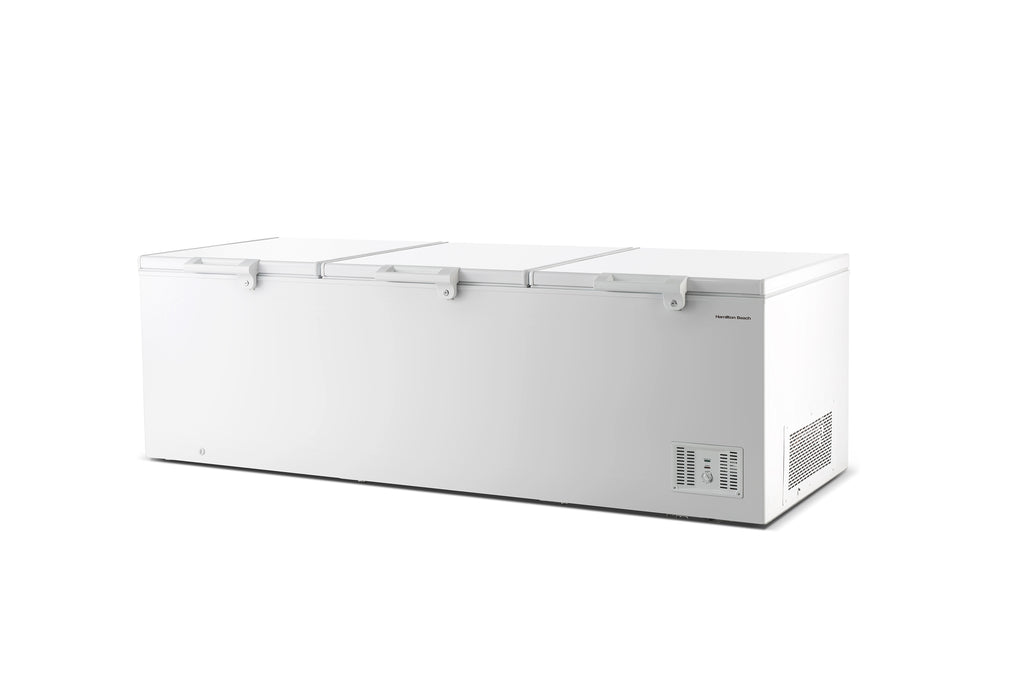 Hamilton Beach, 43 Cu. Ft. Chest Freezer, Triple Door, White