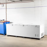 Hamilton Beach, 43 Cu. Ft. Chest Freezer, Triple Door, White